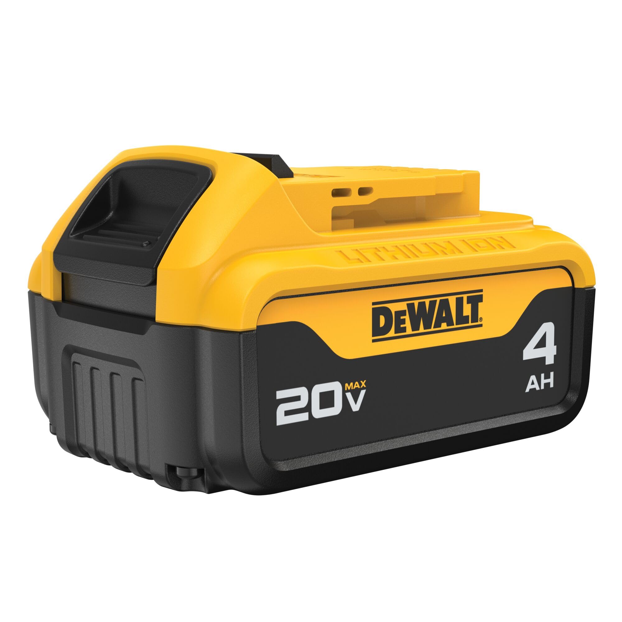 DEWALT batería instalada en cargador 20V MAX compatible para recarga segura