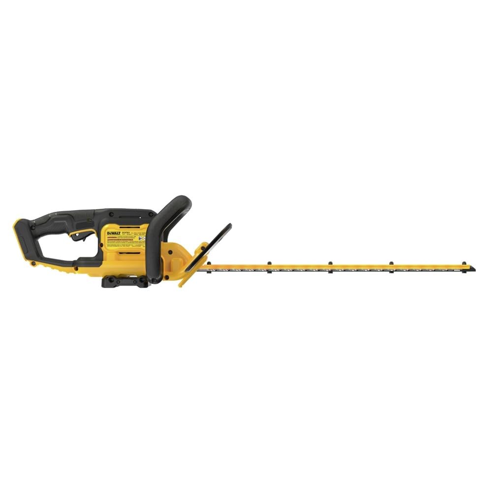 DEWALT tool with 20V MAX battery mounted for runtime and power reference