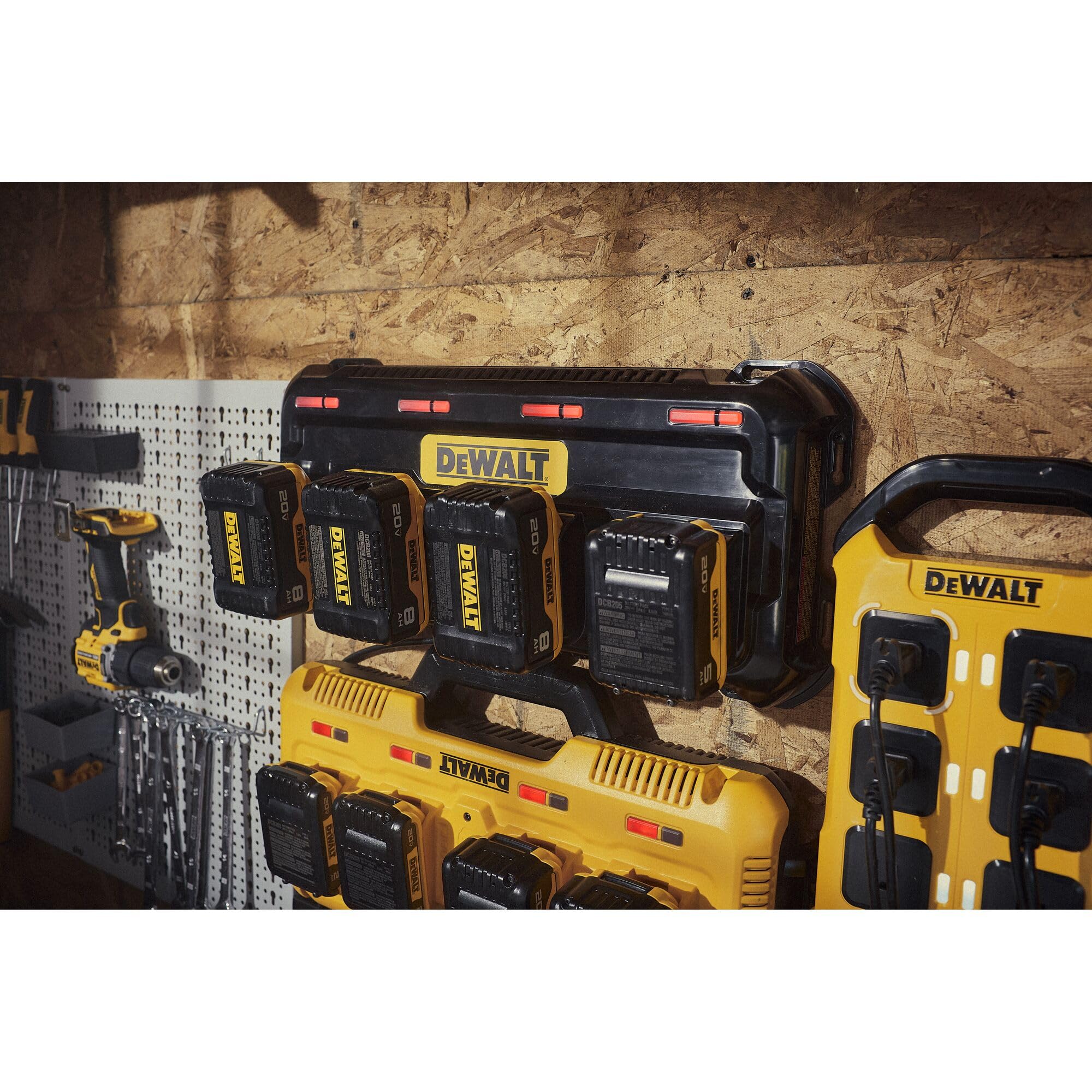 DEWALT acabado robusto y texturizado, durabilidad en obra