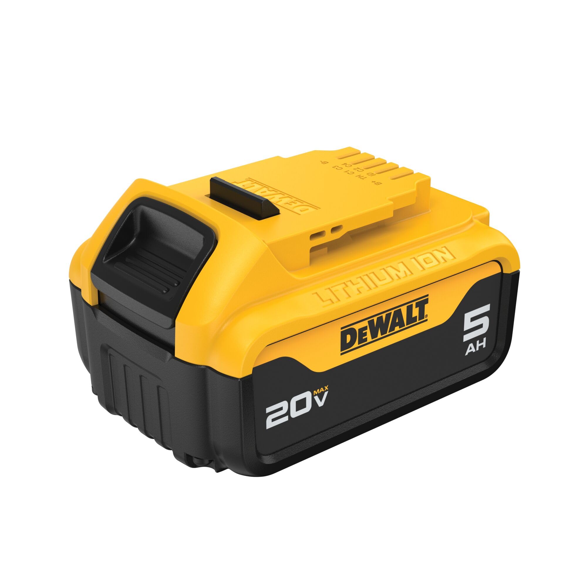 DEWALT DCB205 comparativa de tamaño para evaluar portabilidad y capacidad