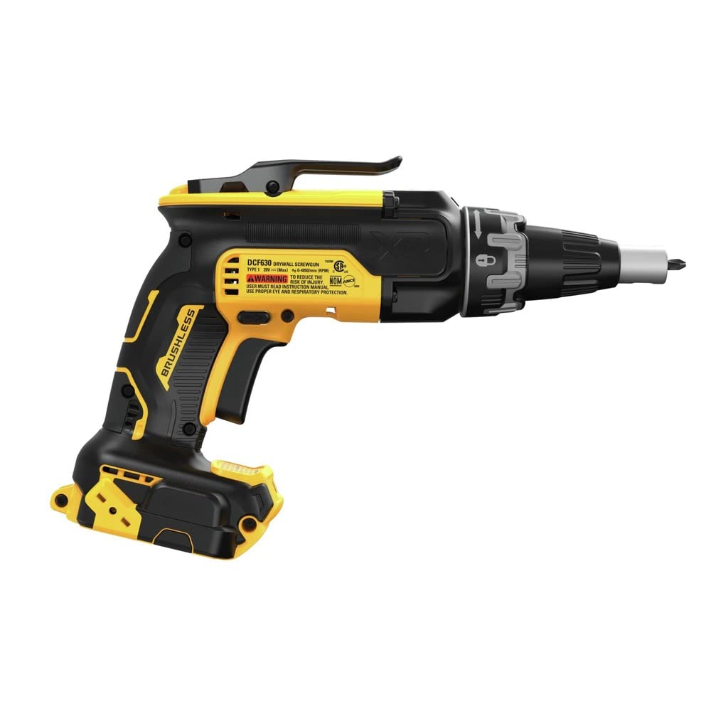 DEWALT DCF630B agarre ancho que mejora control y confort