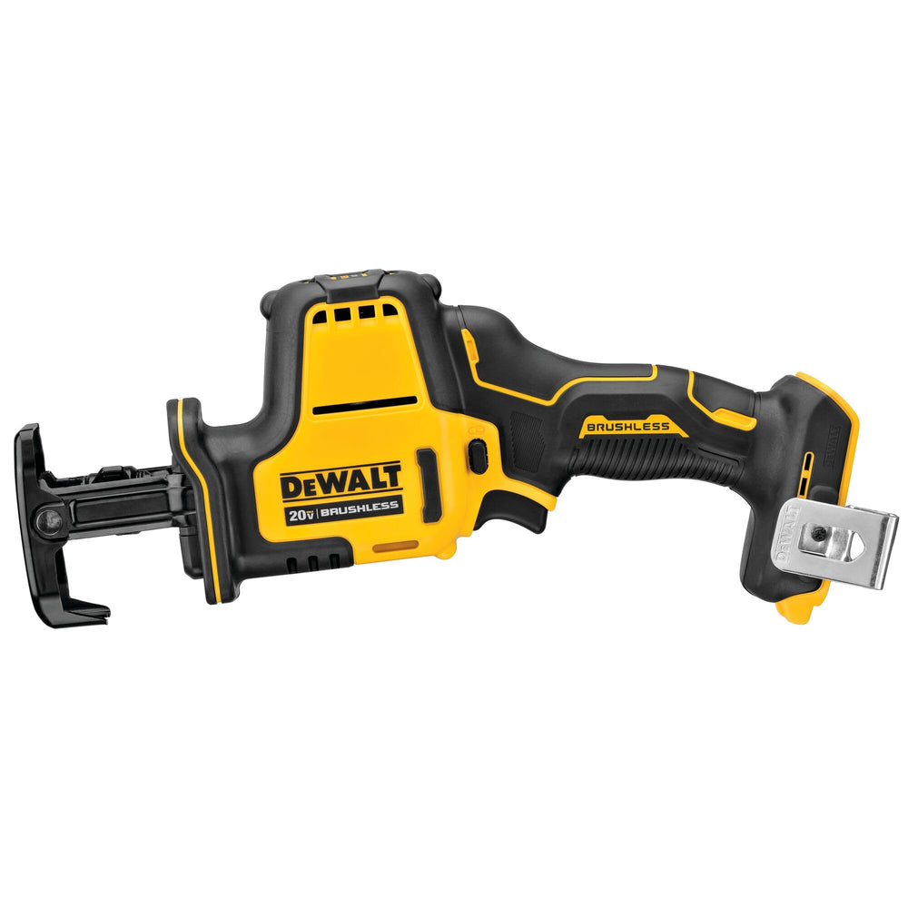 DEWALT DCS369B front view compact body for tight access