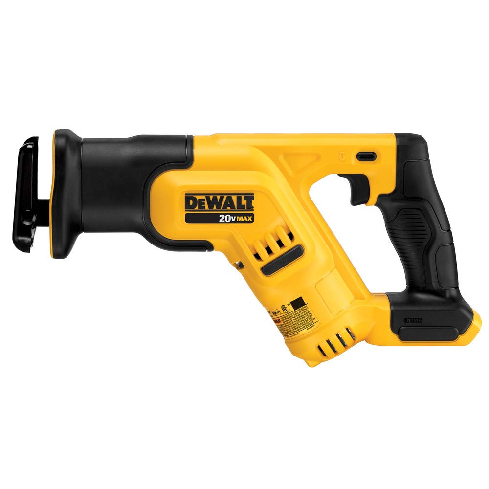 DEWALT DCS387B vista frontal mostrando diseño compacto y equilibrio
