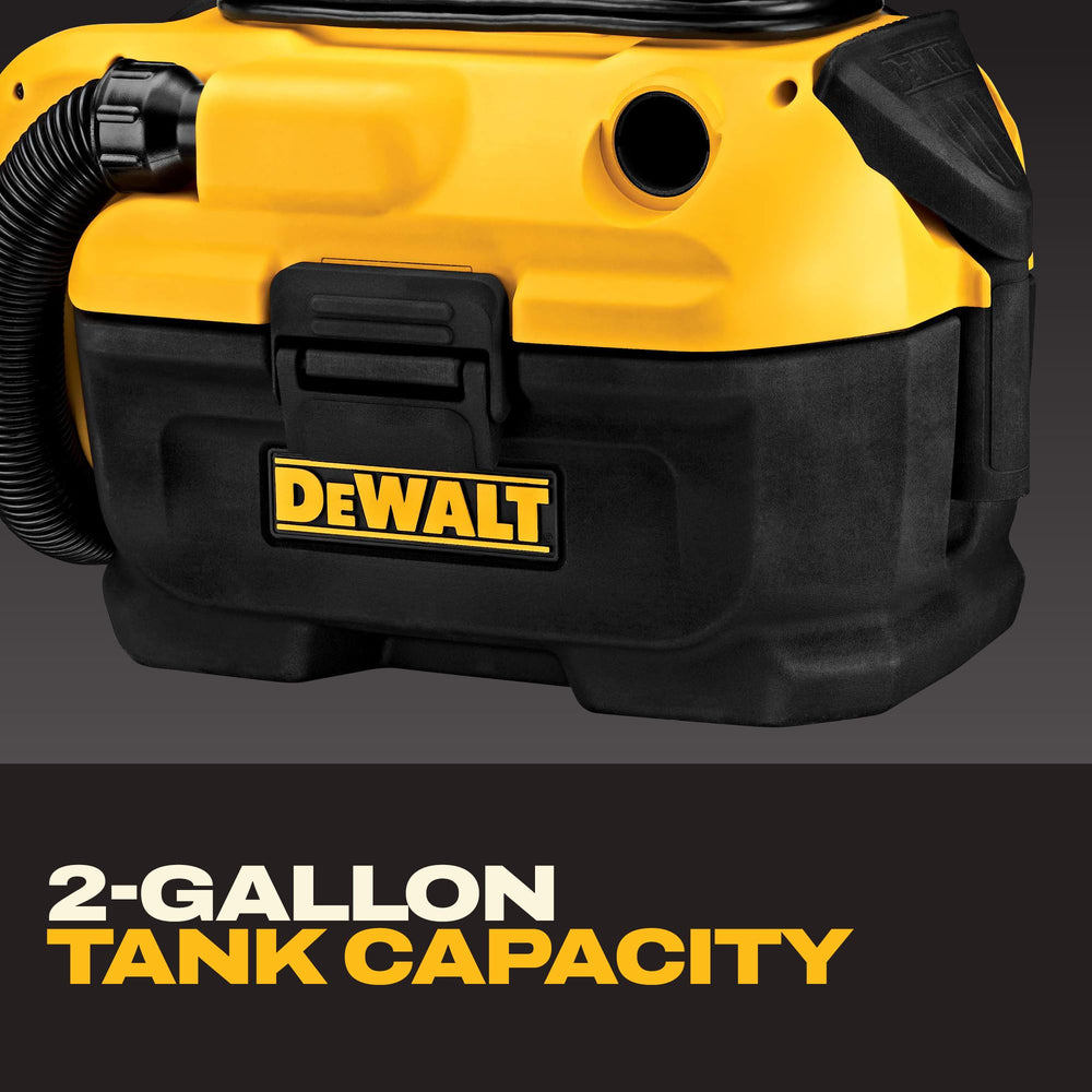 DEWALT filtro HEPA lavable extraíble para retener polvo fino y reducir mantenimiento
