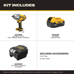 DEWALT detalle del eje con hog ring que asegura accesorios y evita desprendimientos