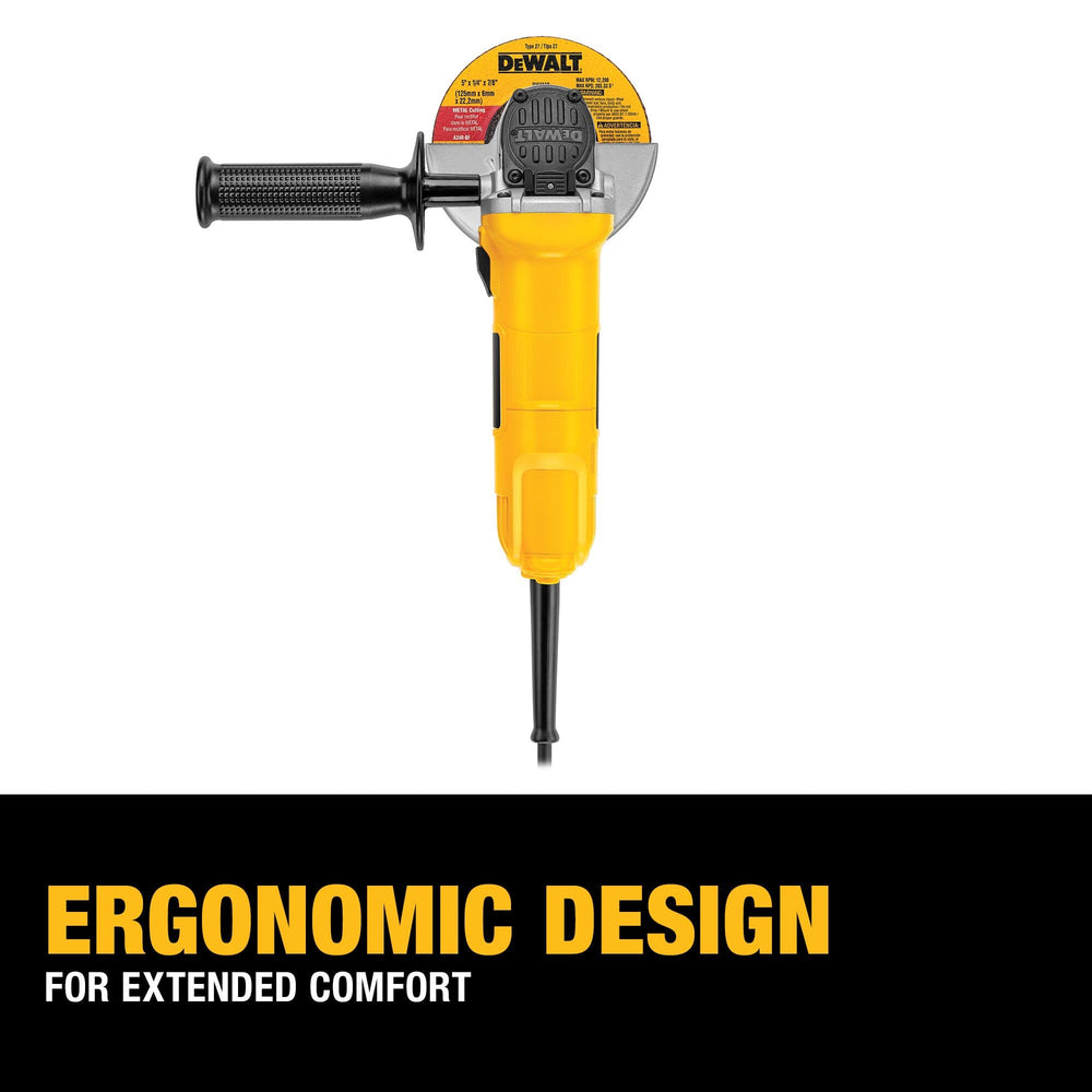 DEWALT DWE4011 cuerpo delgado ergonomía para uso prolongado