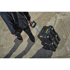 DEWALT ruedas de 7 pulgadas mostrando desplazamiento estable