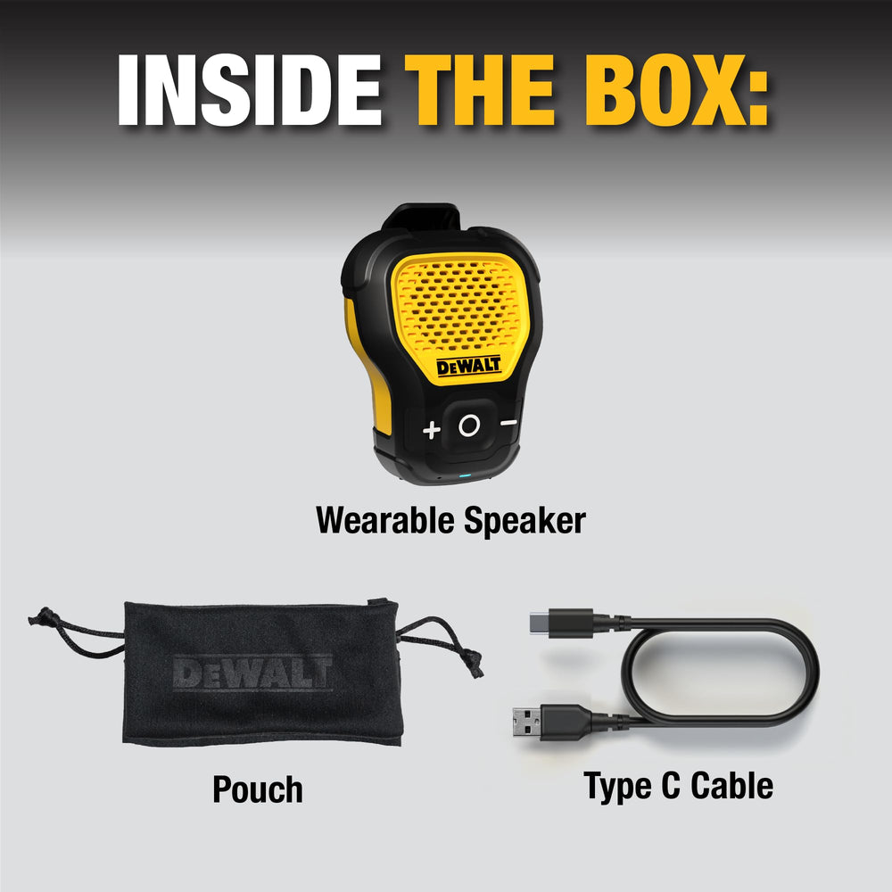 DEWALT junto a un lago mostrando resistencia IP56 en exteriores