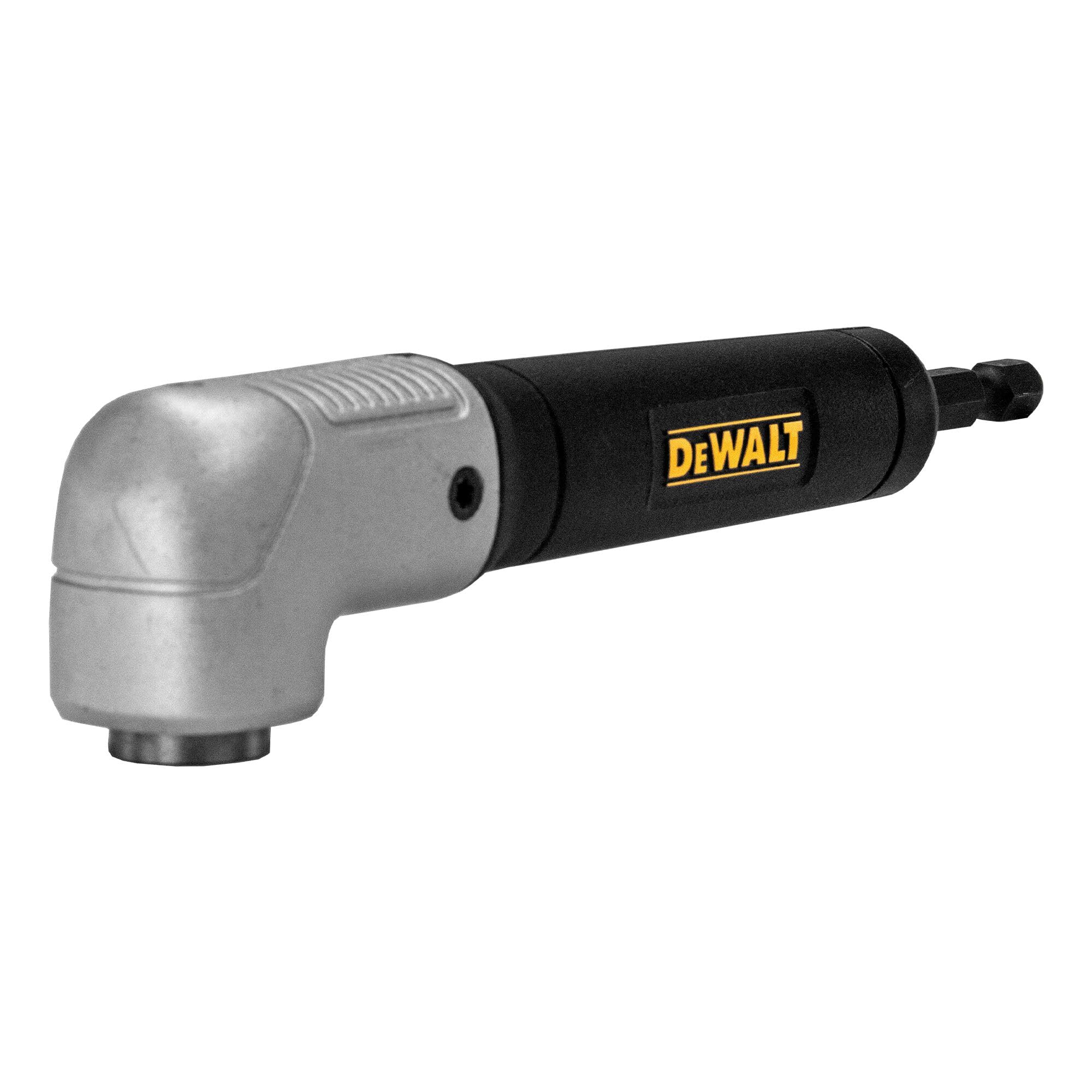 DEWALT magnetic tip detail showing through-magnet retention to hold fasteners securely