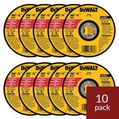 DEWALT detalle del grano de óxido de aluminio, durabilidad y agresividad de corte