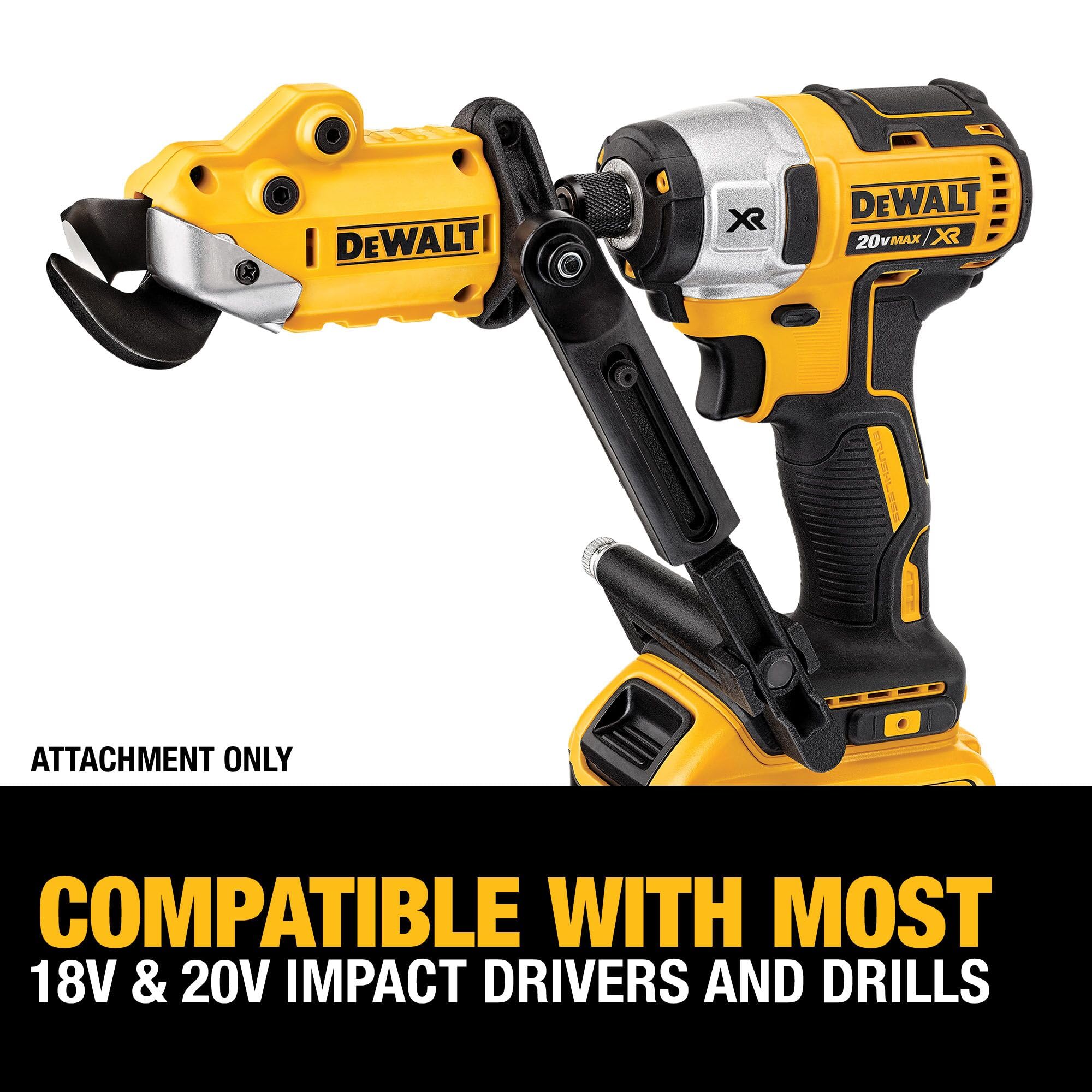 DEWALT etiqueta y marcas mostrando la identificación del modelo
