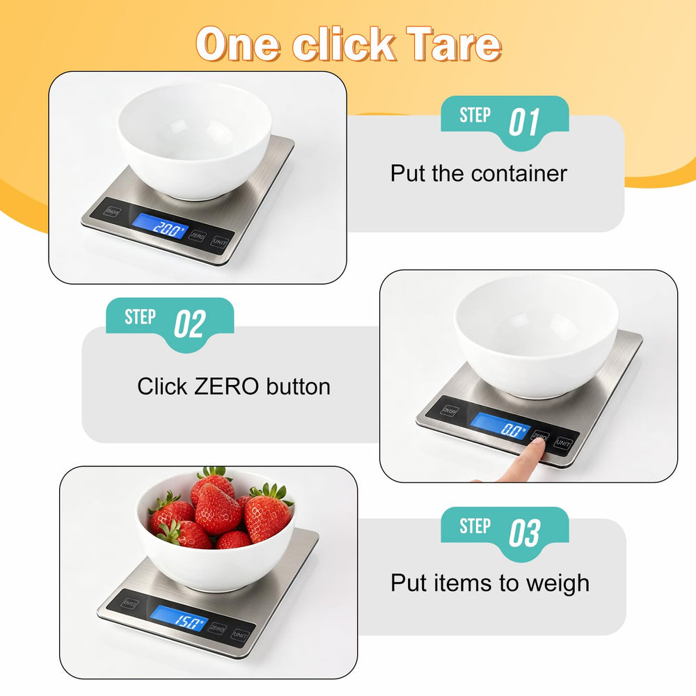 Deweywei puerto USB y compartimento de pilas AAA para doble alimentación