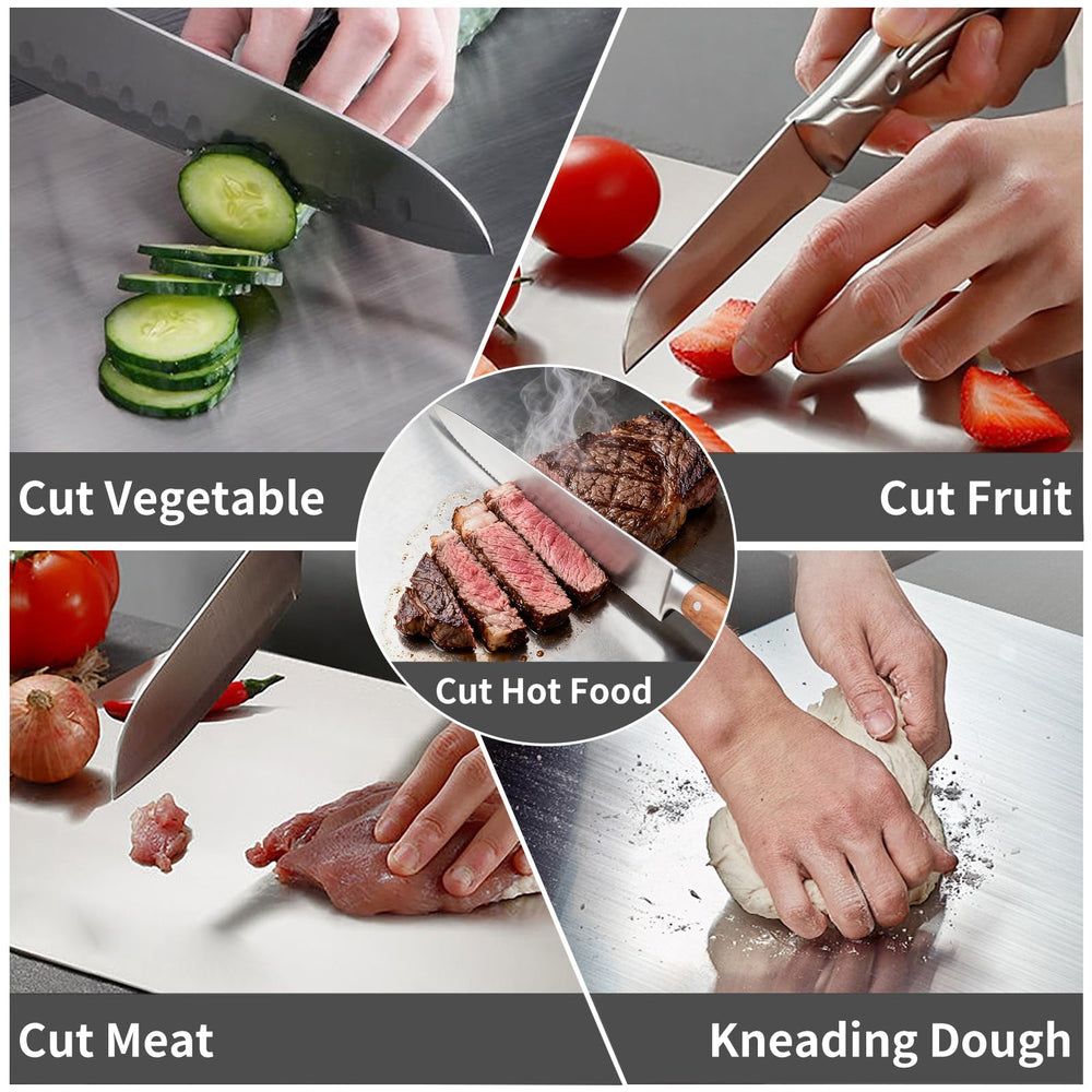DFQ tabla en ambiente de cocina, práctica y duradera para preparar alimentos
