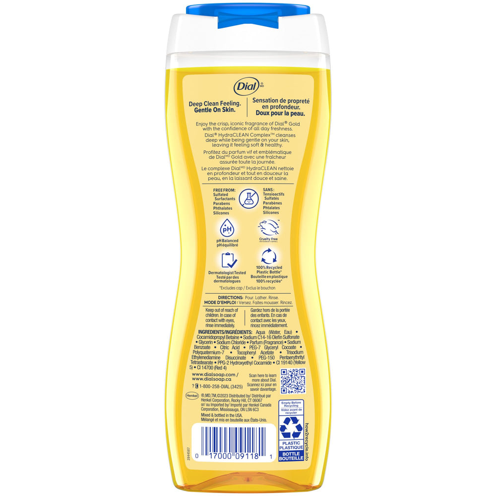 Botella Dial fabricada con plástico 100% reciclado mostrando sostenibilidad
