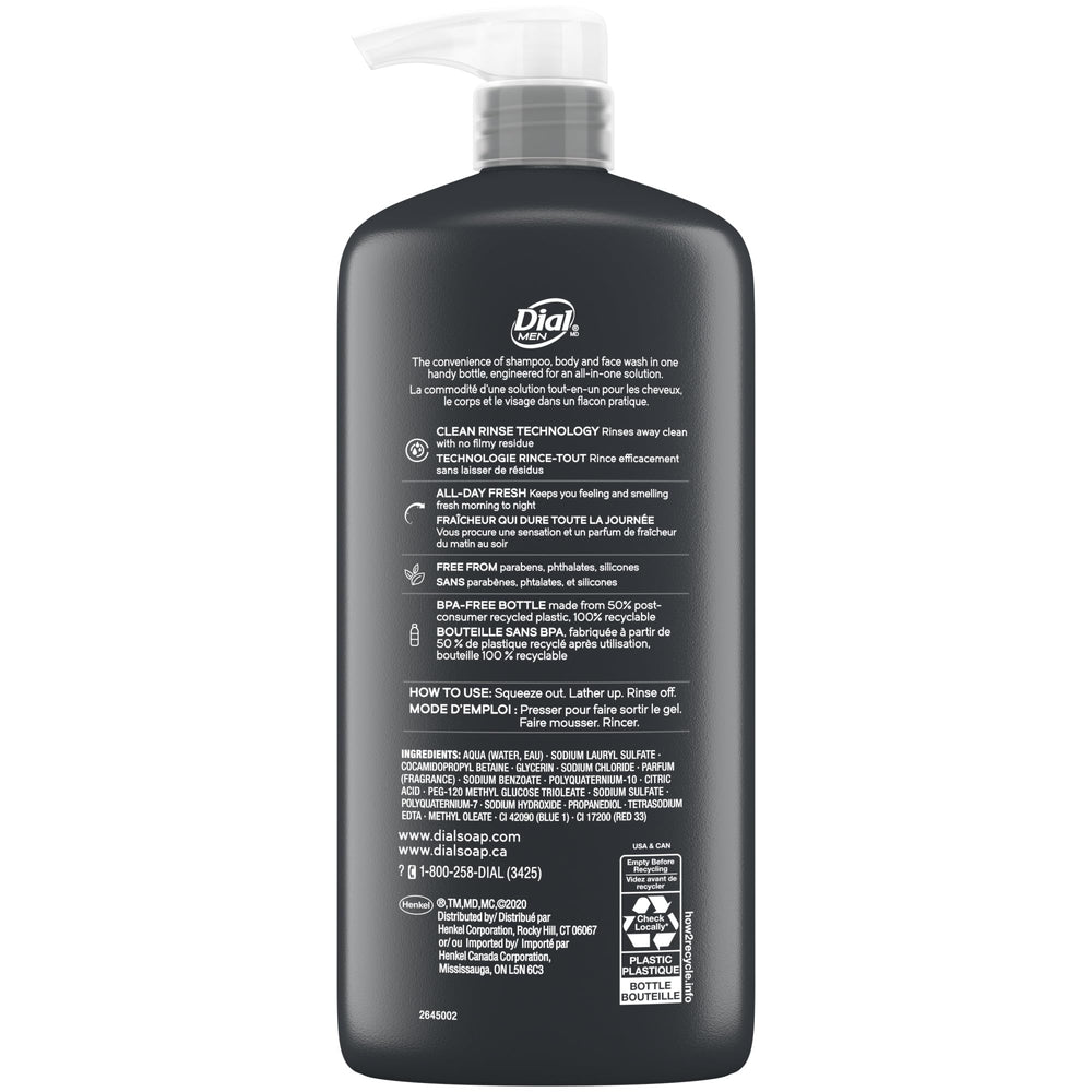 Dial pack de 3 botellas ideal para reposición y ahorro