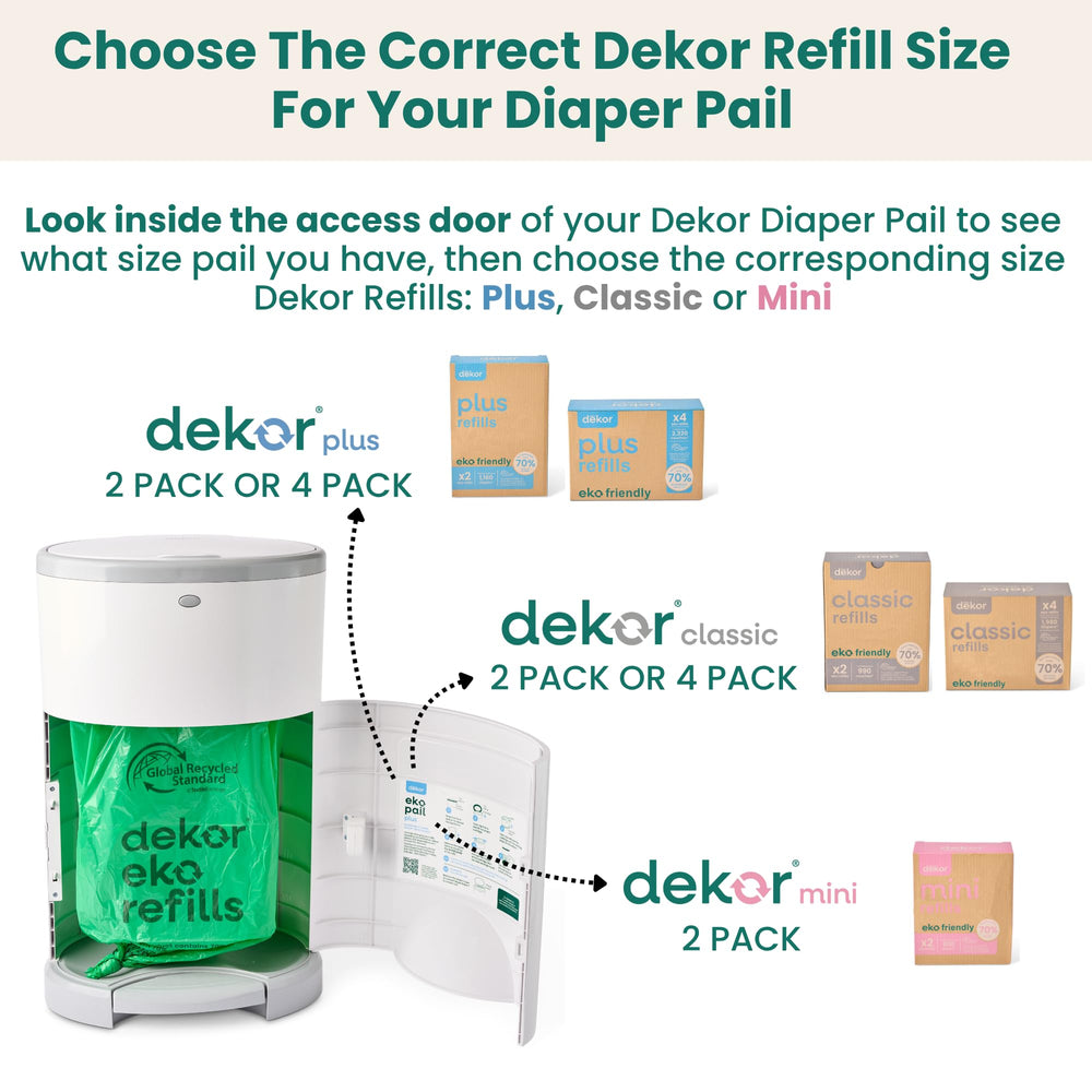 Diaper Dekor EKO Classic en baño moderno funcionando como papelero manos libres