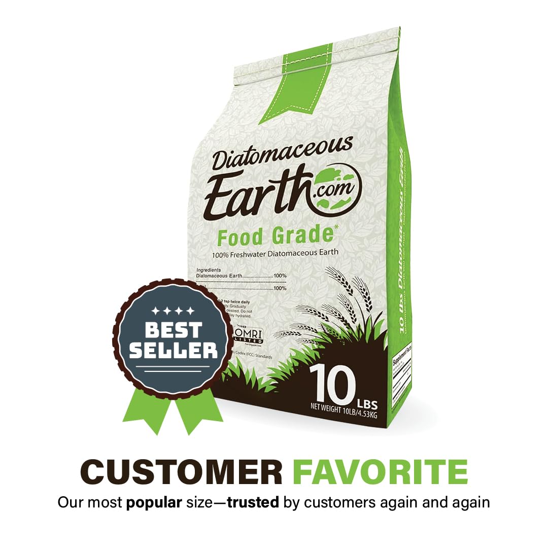Diatomaceous Earth textura de polvo cercana que facilita mezcla y dosificación