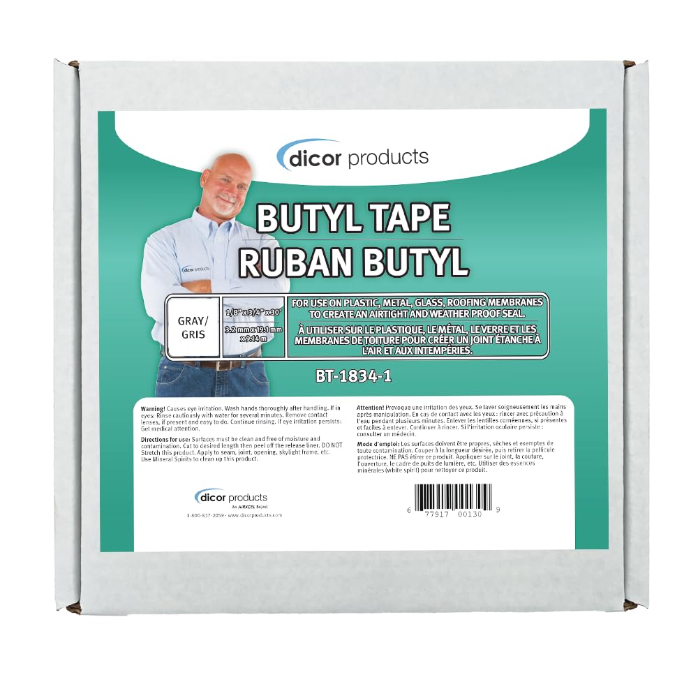 Dicor rollo con etiqueta legible para identificar producto profesional
