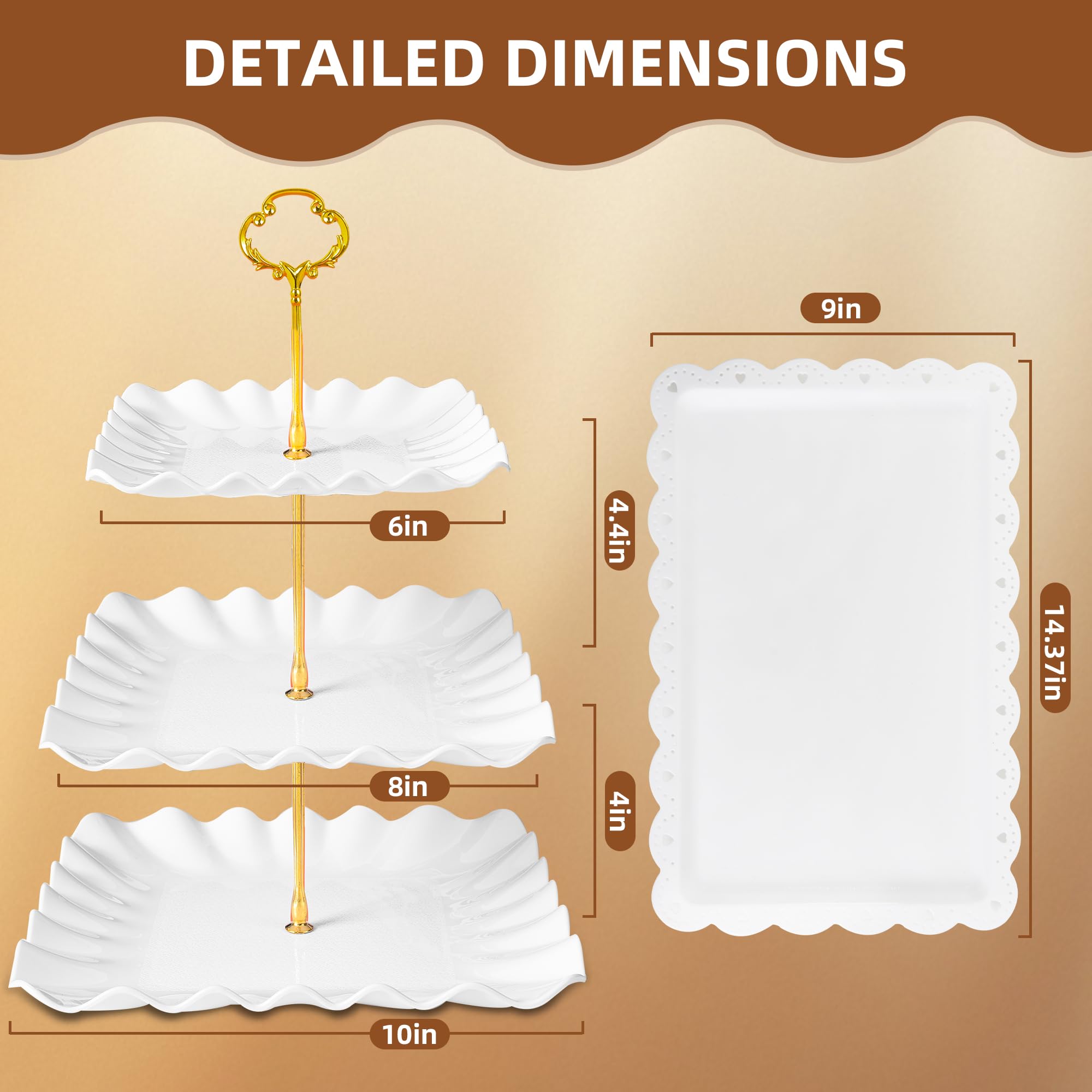 DIDROOM bandejas independientes montadas ofreciendo variedad de display