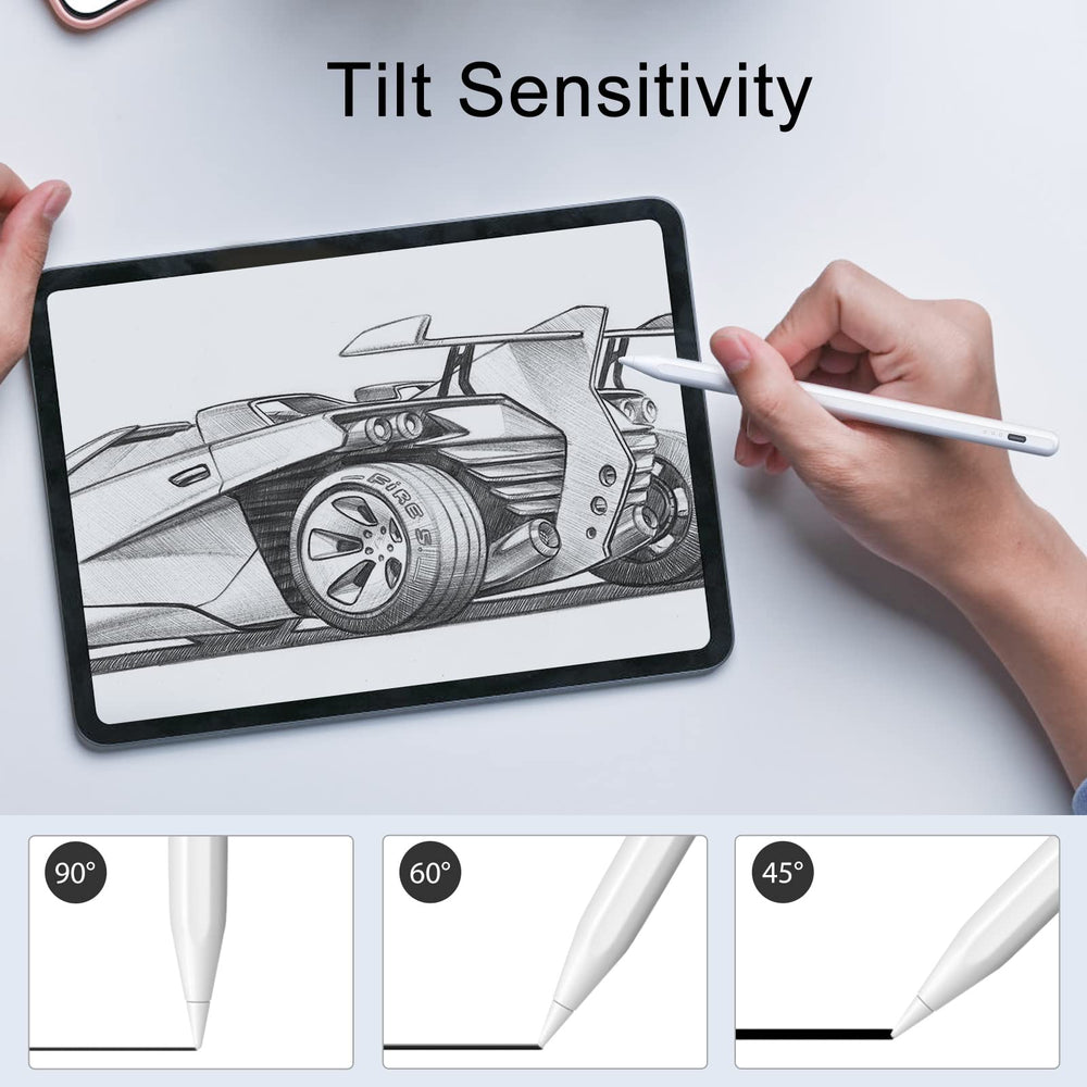 DIGIROOT lápiz en uso dibujando en iPad para trabajo creativo fluido