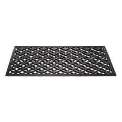 DII doormat on porch in use keeping dirt outside for cleaner floors