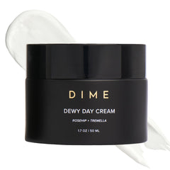 DIME Dewy Day Cream vista frontal mostrando diseño y beneficios hidratantes