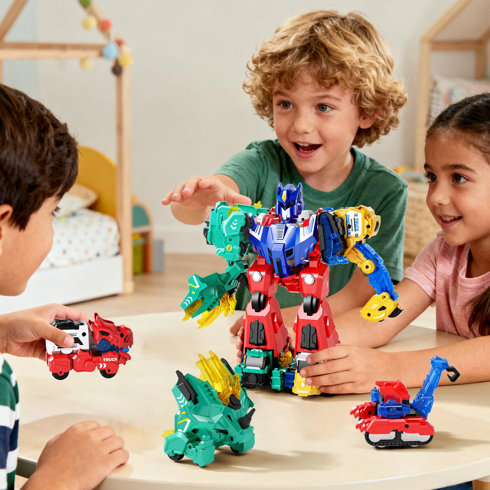 Dimoarch manos de niño ensamblando piezas mostrando facilidad de uso