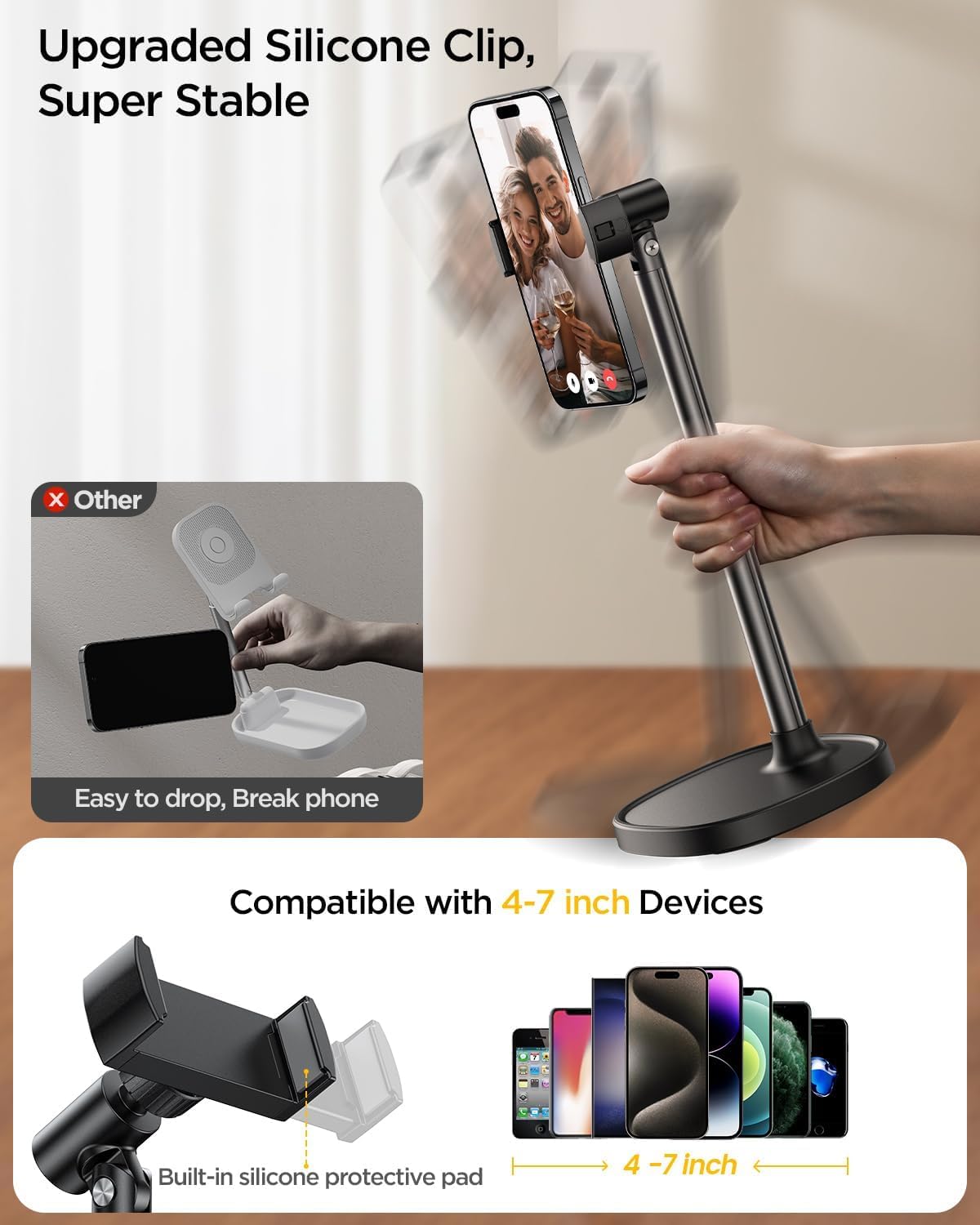 DIMONCOAT demostración de rotación 360 grados para encuadre fácil