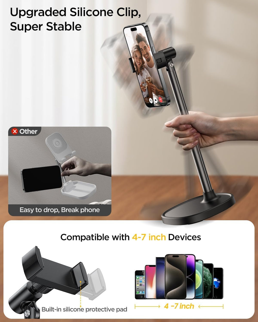 DIMONCOAT demostración de rotación 360 grados para encuadre fácil