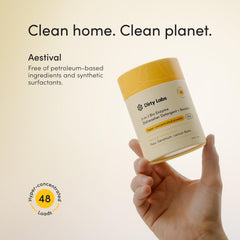 Dirty Labs Aestival textura del polvo ultra-concentrado y beneficios enzimáticos visibles