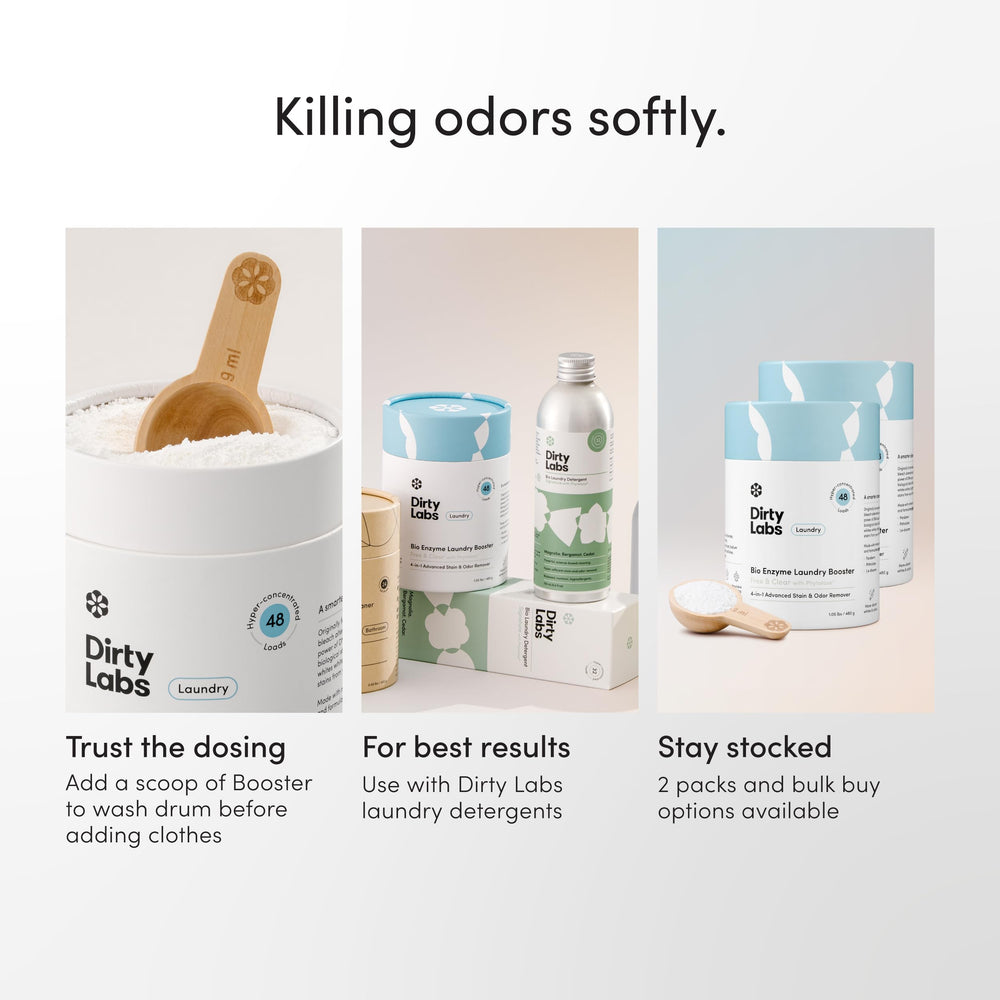 Dirty Labs ropa de bebé limpia en ambiente familiar, suavidad y seguridad