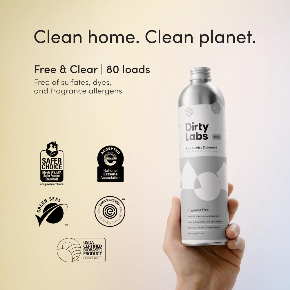 Dirty Labs botella de aluminio reciclable, reduce huella y residuos