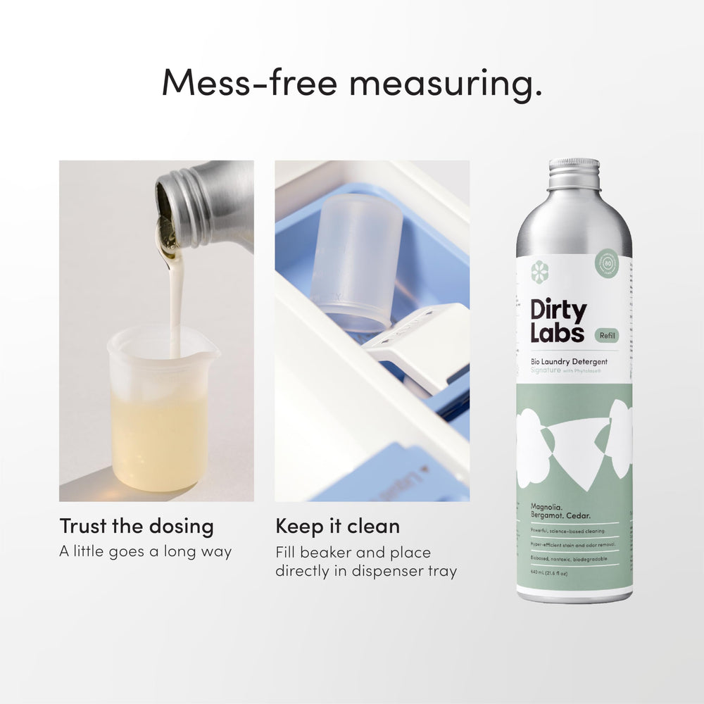 Dirty Labs ropa recién lavada con aroma a magnolia y cedro