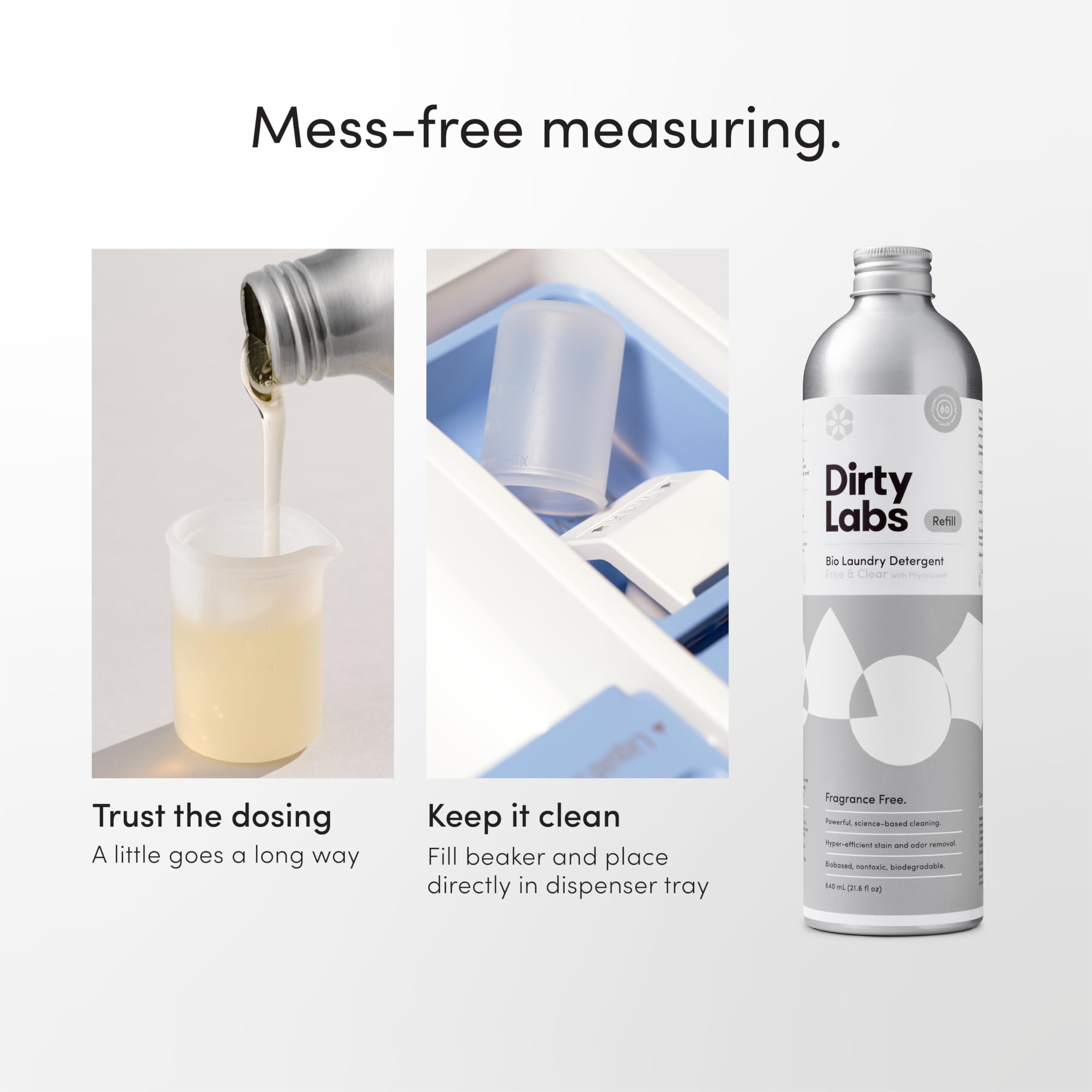 Dirty Labs ropa limpia y bebé, suave para pieles sensibles