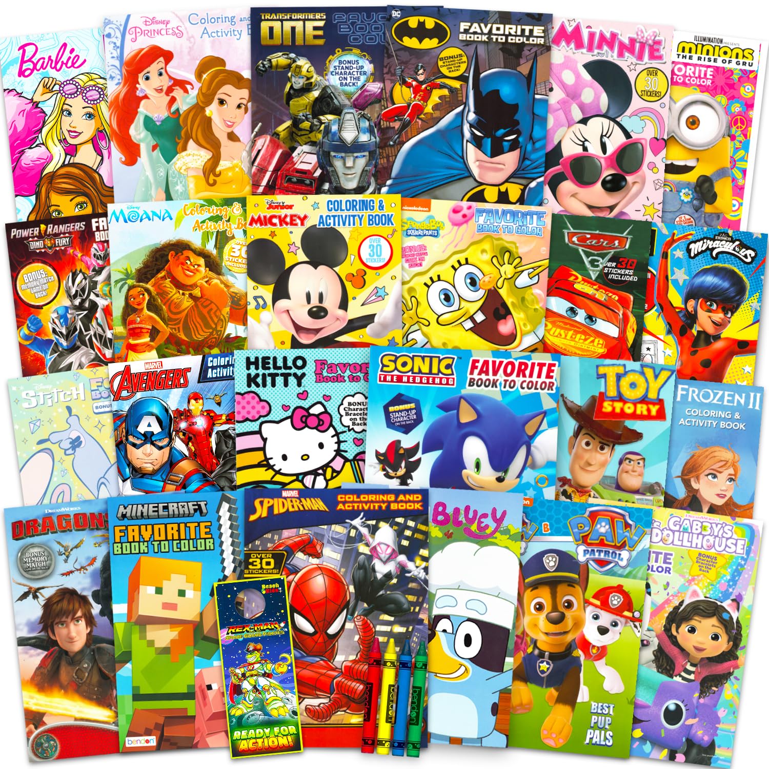 Disney portada del conjunto 24 mostrando variedad y entretenimiento