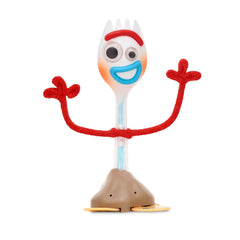 Disney Store Forky frente al empaque mostrando diseño oficial y atractivo
