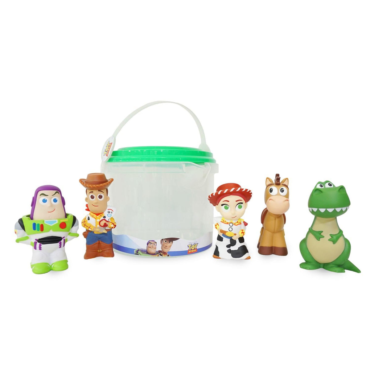 Disney Store vista frontal del paquete y figura principal, facilita elección