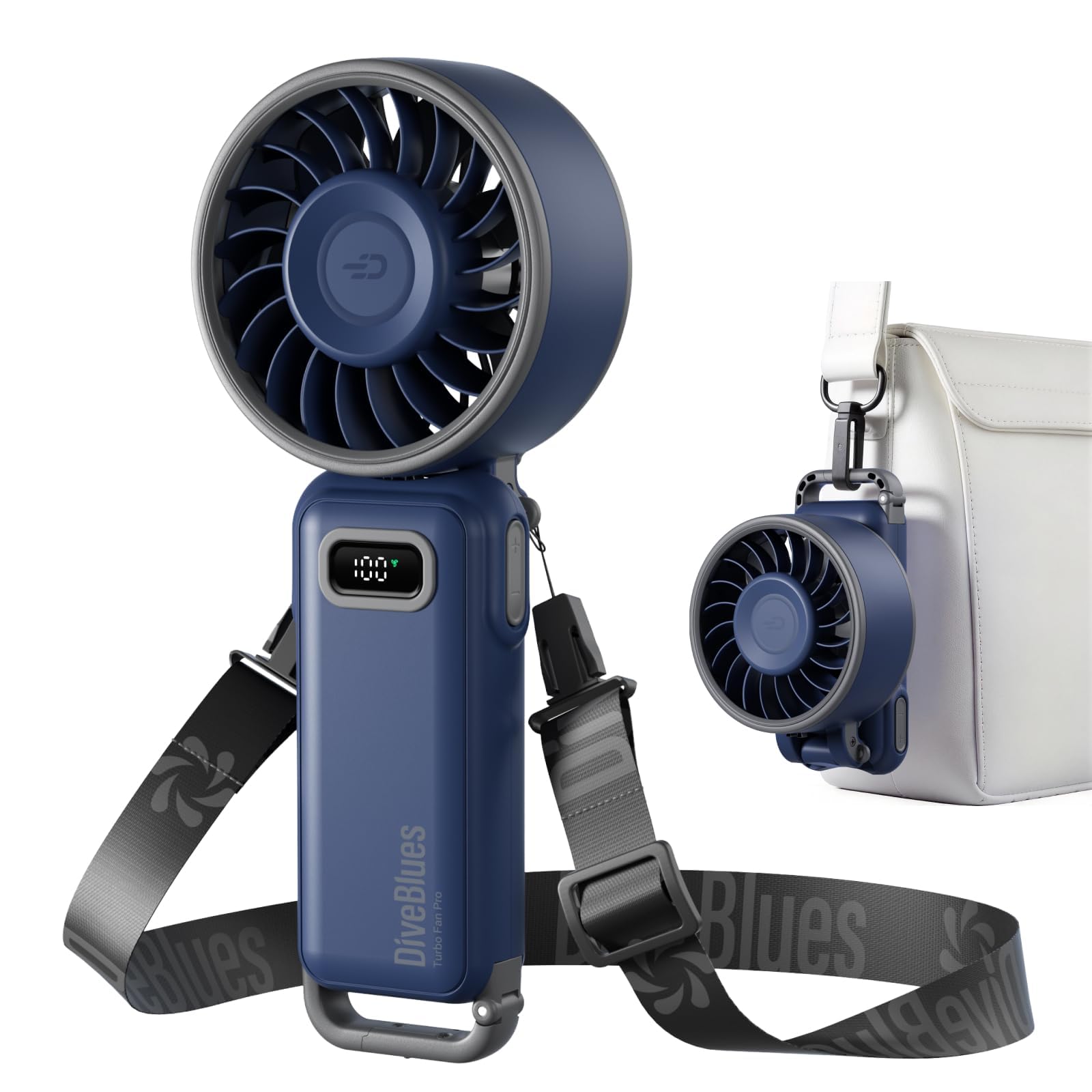 Diveblues Fanzy D6036 frontal mostrando diseño Harbor Blue y refrigeración potente