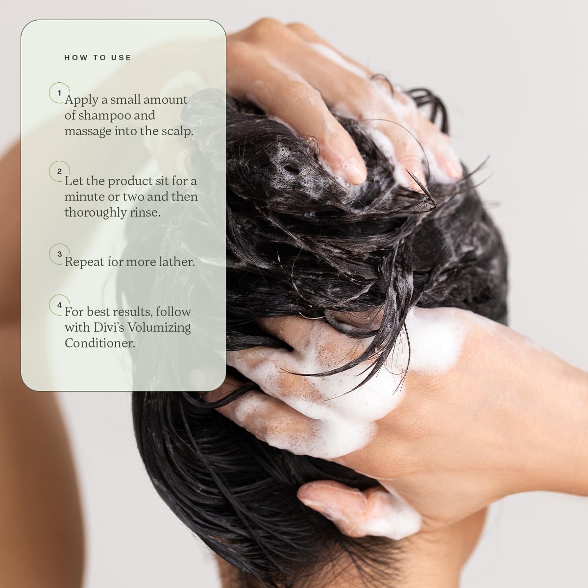 Divi botella junto a acondicionador Volumizing Conditioner conjunto funcional