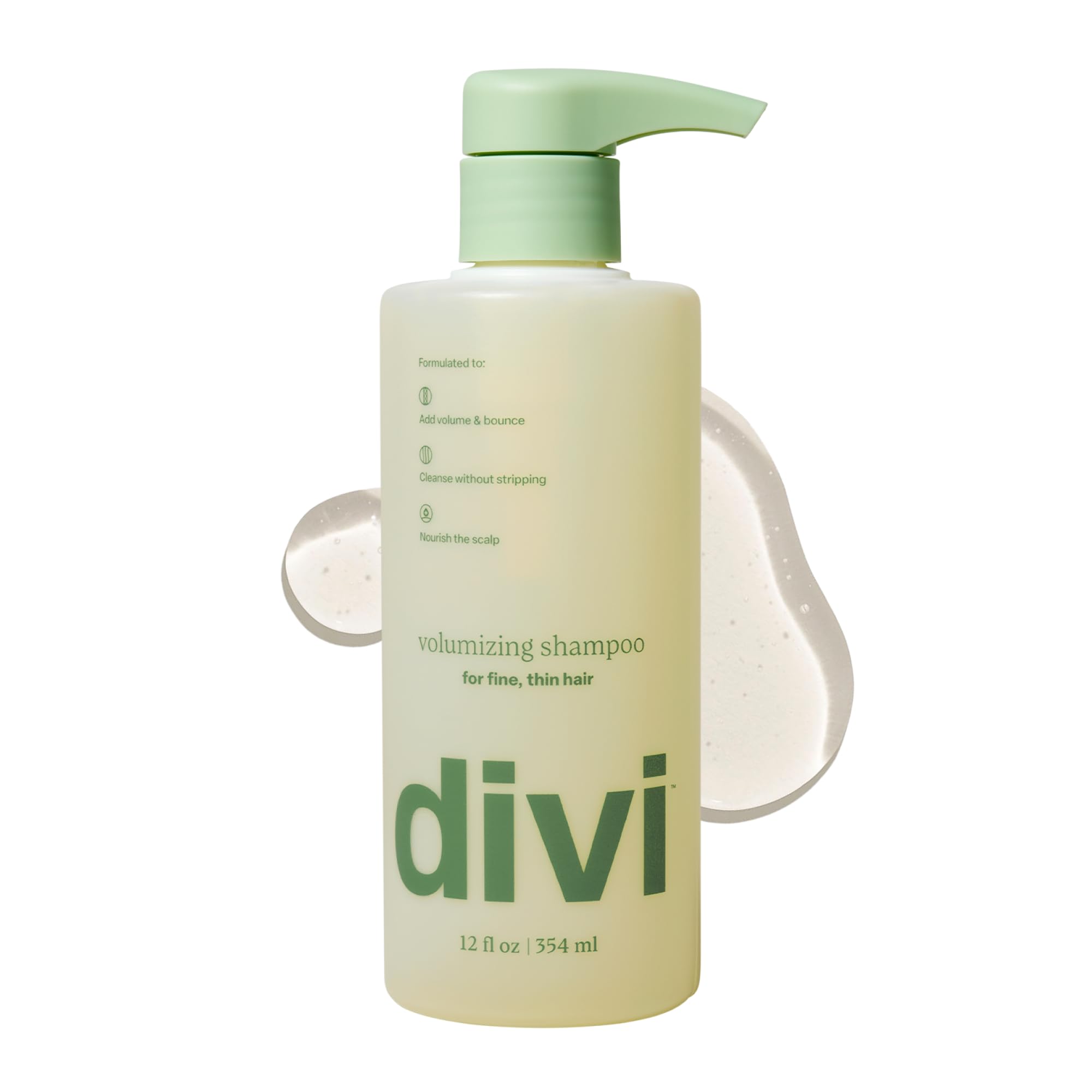 Divi frente del envase mostrando diseño y volumen