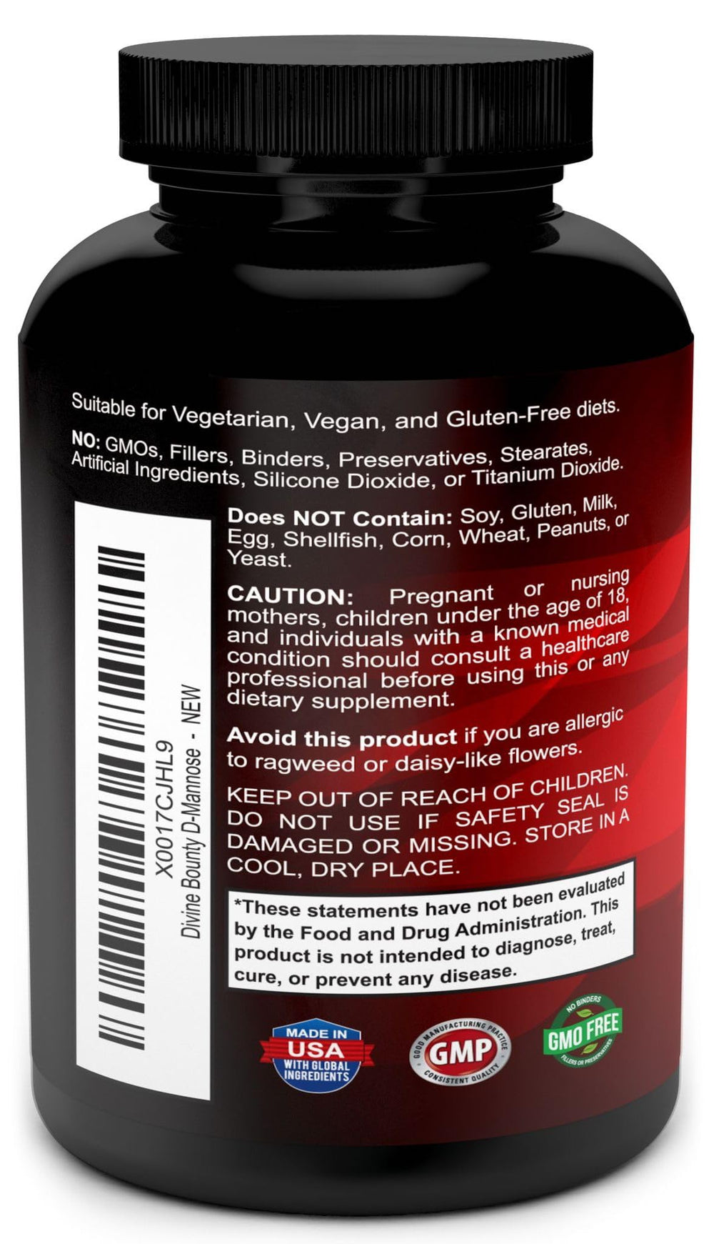 Divine Bounty producto en uso con mano y vaso para fácil administración