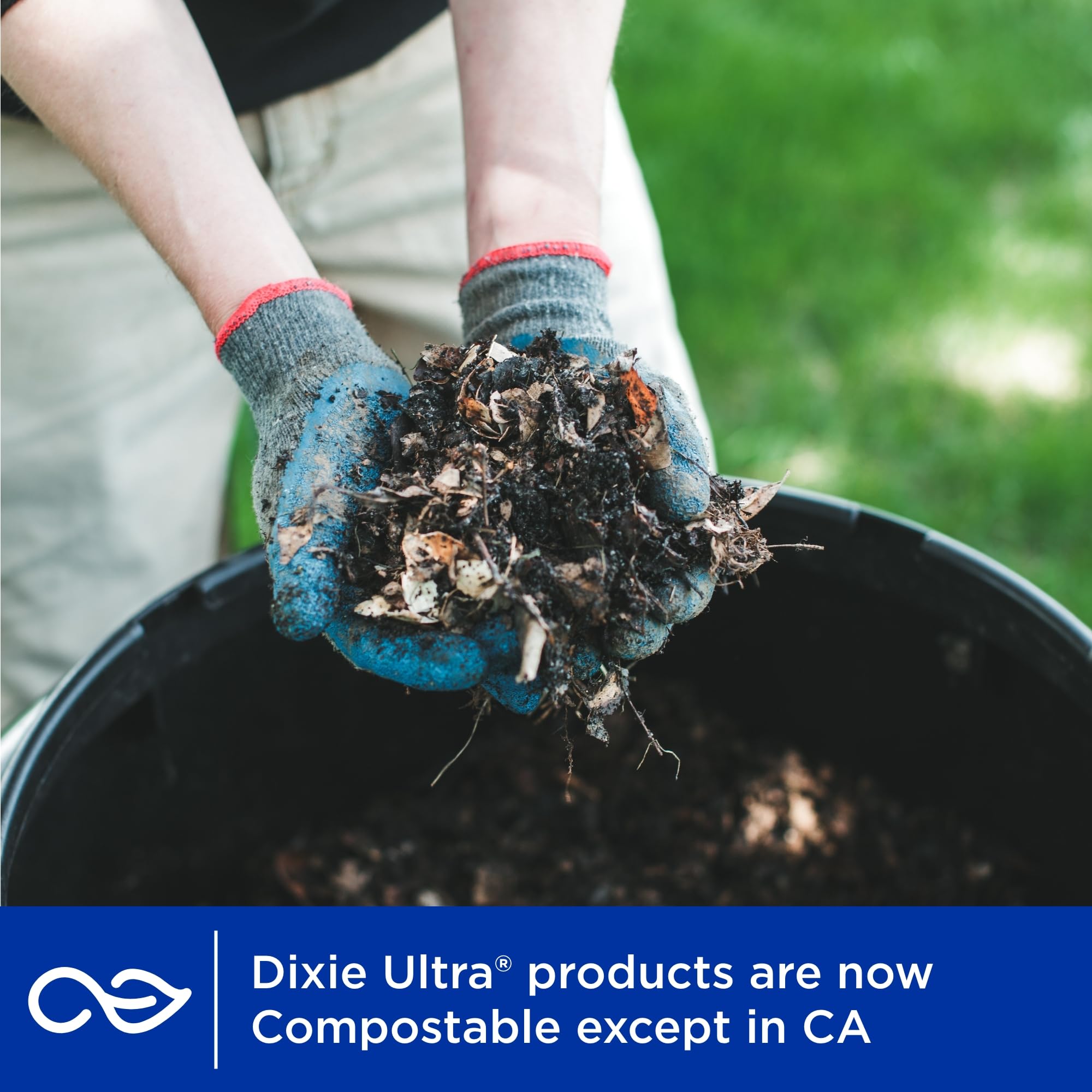 Dixie Ultra plate with sauce demonstrating soak-proof protection