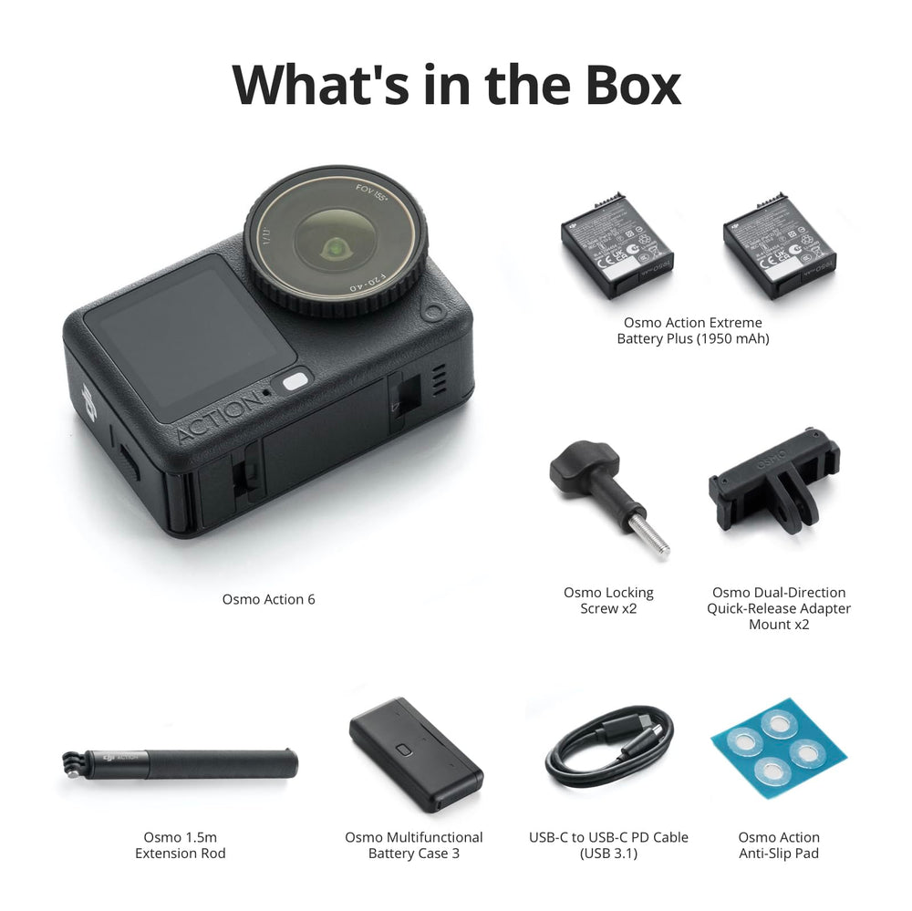 DJI Osmo Action 6 usada en exteriores estilo vida, ideal para aventuras