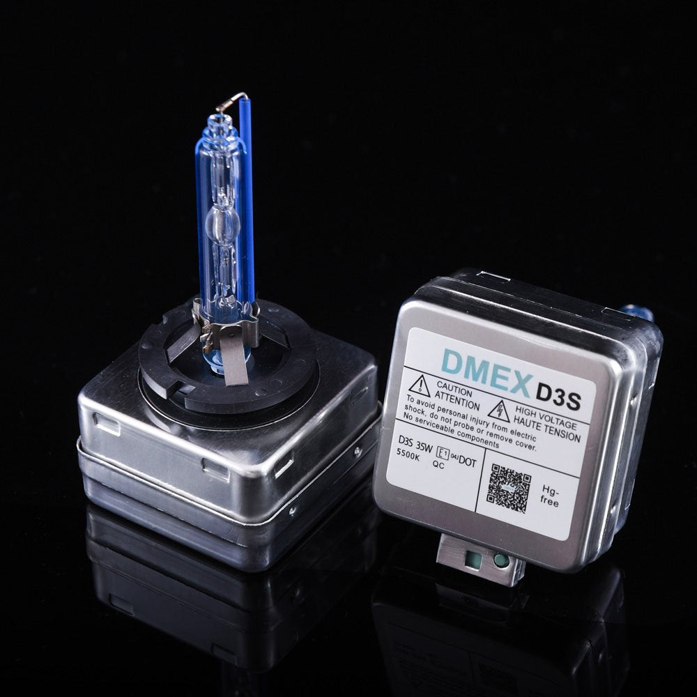 DMEX etiqueta con referencia D3S 35W 6000K garantizando compatibilidad y modelo