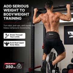 DMoose Fitness cadena de acero robusta para sujeción segura de pesos