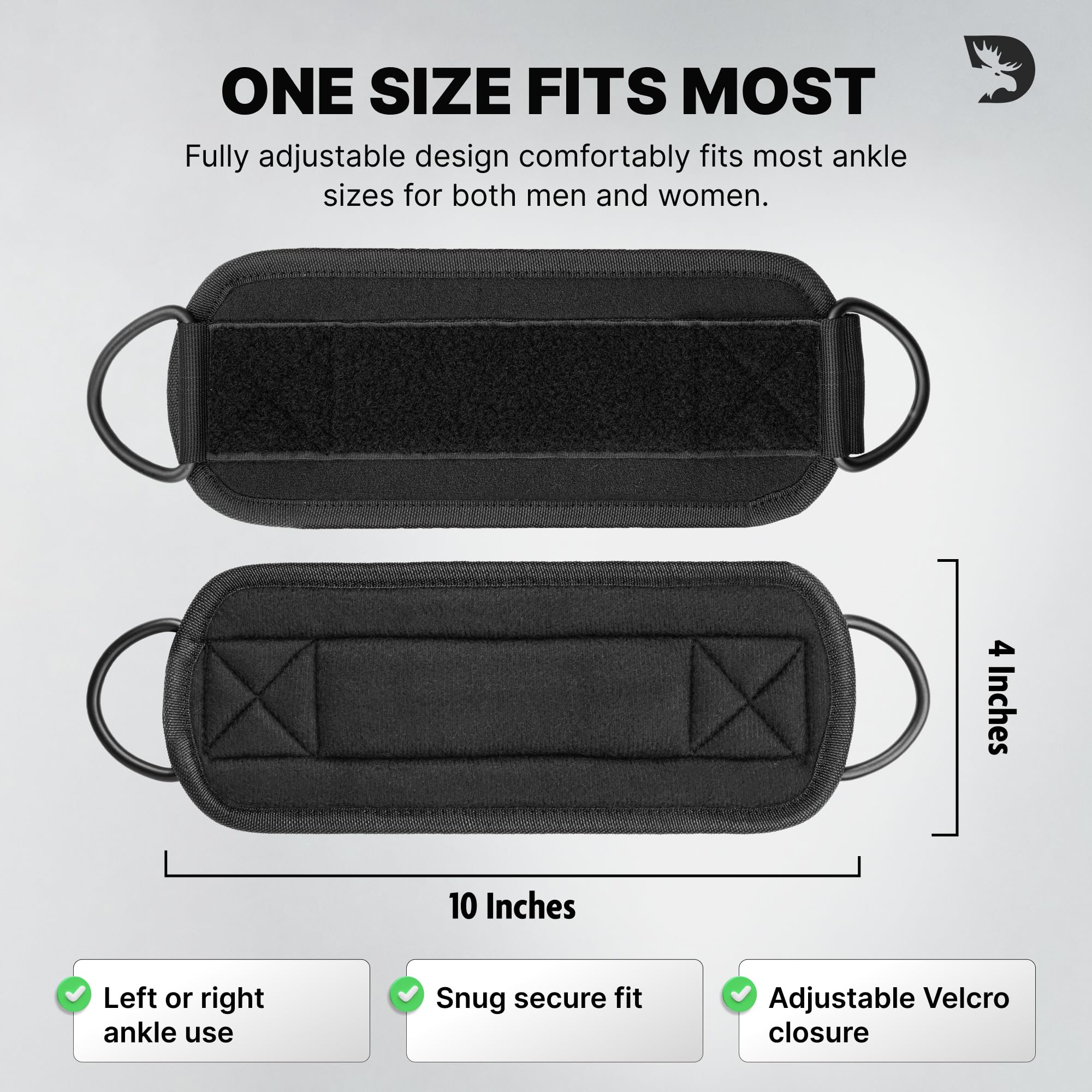 DMoose muestra talla única y ajuste universal para distintas piernas
