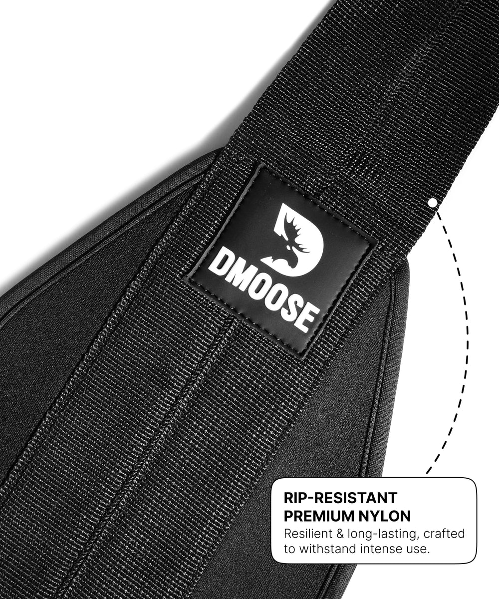 DMoose Fitness mosquetones de acero robustos que aseguran la correa