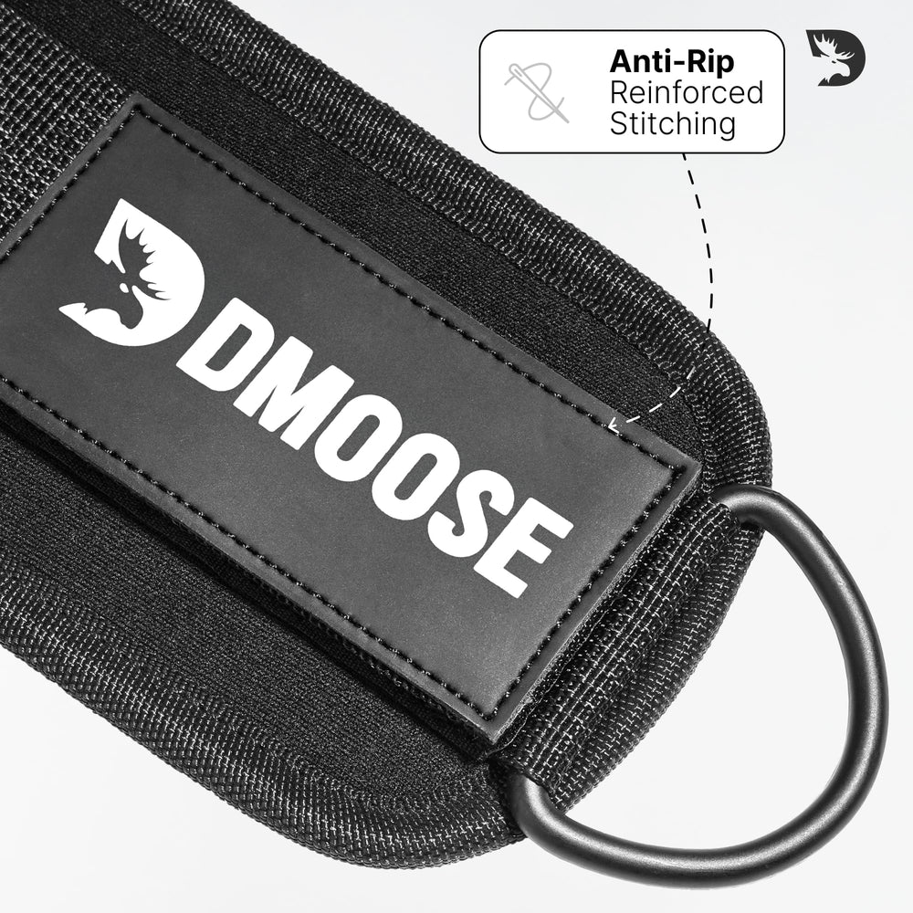DMoose tobillera puesta durante entrenamiento, estabilidad y confort