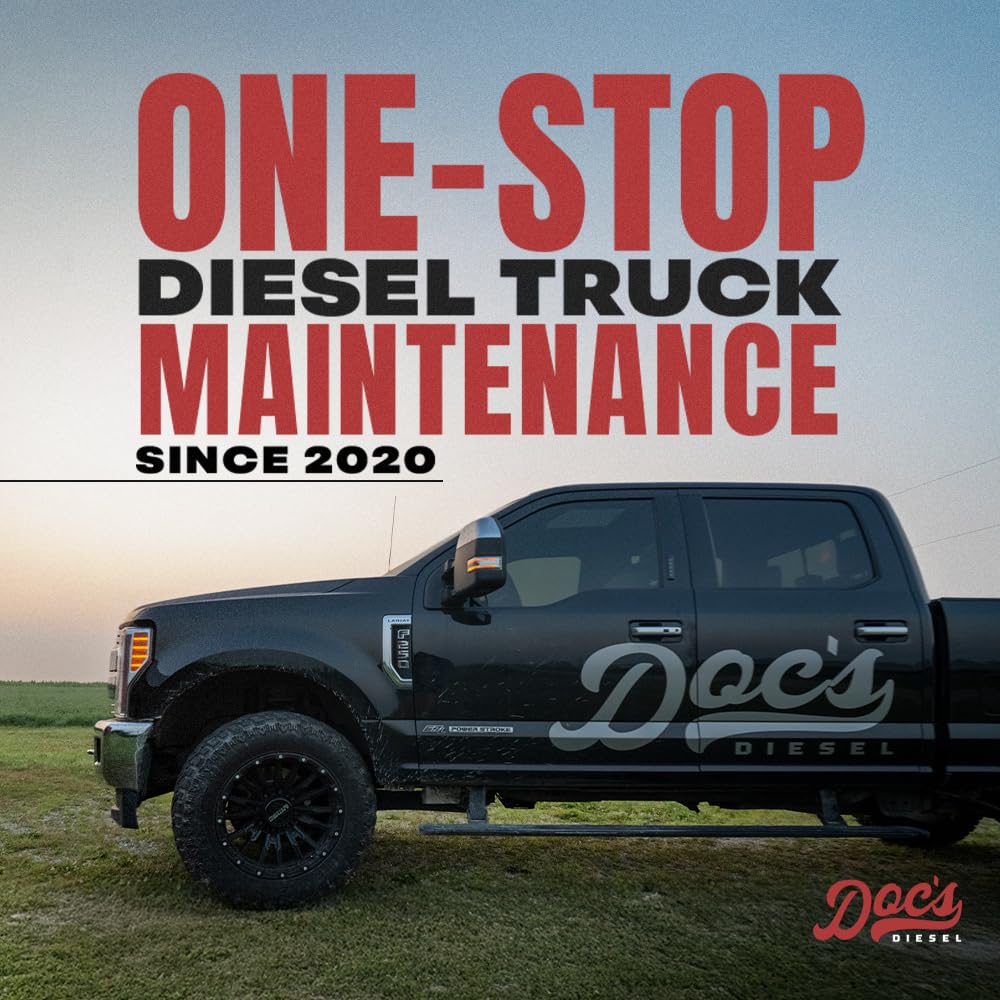 Doc's Diesel D6128 instalado en Ford F250 demostrando compatibilidad