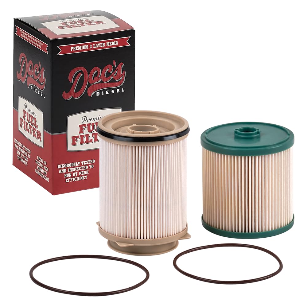 Doc's Diesel empaque frontal mostrando kit completo y compatibilidad, facilita la compra